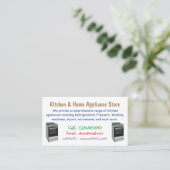 Abbildung des elektrischen Ofens Cartoon Visitenkarte (Stehend Vorderseite)