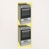 Abbildung des elektrischen Ofens Cartoon Yogamatte (Rückseite)