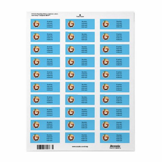 Abbildung des englischen Cartoon (Vorne)