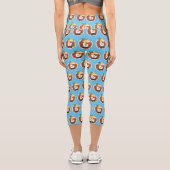 Abbildung des englischen Cartoon Capri Leggings (Rückseite)