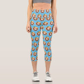 Abbildung des englischen Cartoon Capri Leggings (Vorderseite)