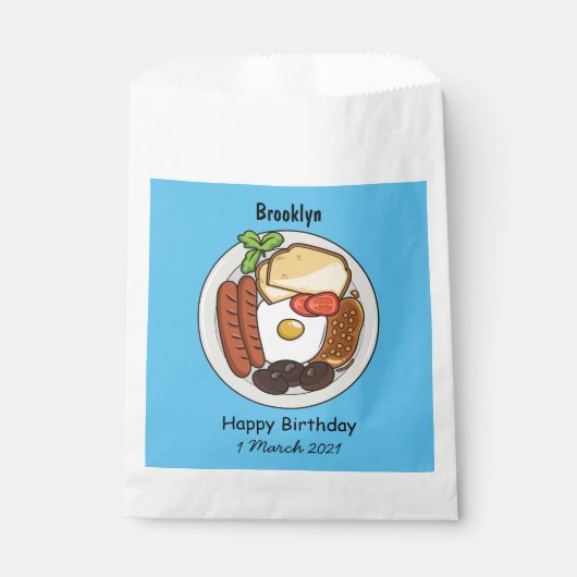 Abbildung des englischen Cartoon Geschenktütchen (Vorderseite)
