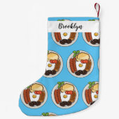 Abbildung des englischen Cartoon Kleiner Weihnachtsstrumpf (Rückseite)