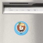 Abbildung des englischen Cartoon Magnet (In Situ (Geschirrspüler))