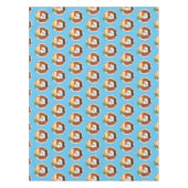 Abbildung des englischen Cartoon Tischdecke (Vorderseite)