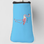 Abbildung des Flamingo-Vogel-Cartoon Golf Headcover (Rotieren 90)