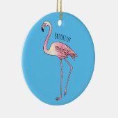 Abbildung des Flamingo-Vogel-Cartoon Keramik Ornament (Rechts)