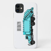 Abbildung des Garbage LKW-Cartoon Case-Mate iPhone Hülle (Rückseite)