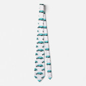 Abbildung des Garbage LKW-Cartoon Krawatte (Vorderseite)