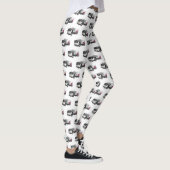 Abbildung des Garbage LKW-Cartoon Leggings (Rechts)
