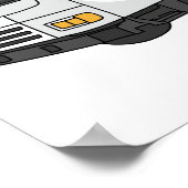 Abbildung des Garbage LKW-Cartoon Poster (Ecke)