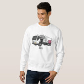 Abbildung des Garbage LKW-Cartoon Sweatshirt (Vorne ganz)