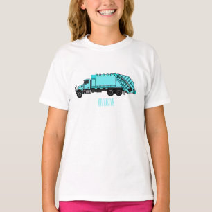 Abbildung des Garbage LKW-Cartoon T-Shirt