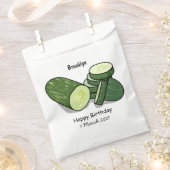 Abbildung des Gurkenkummers Cartoon Geschenktütchen (Ausgeschnitten)