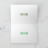 Abbildung des Gurkenkummers Cartoon Karte (Innenseite)