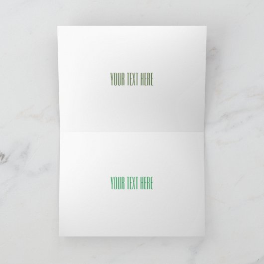 Abbildung des Gurkenkummers Cartoon Karte (Innenseite)