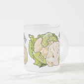 Abbildung des Kauliblumen-Cartoon Mattglastasse (VorderseiteRechts)