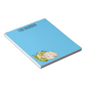 Abbildung des Kauliblumen-Cartoon Notizblock (angewinkelt)