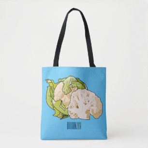 Abbildung des Kauliblumen-Cartoon Tasche