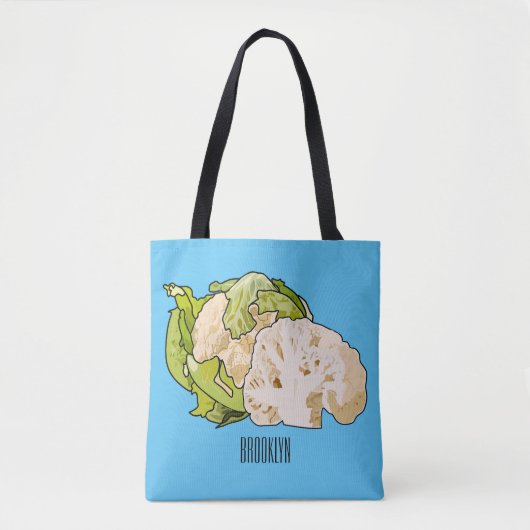 Abbildung des Kauliblumen-Cartoon Tasche (Vorderseite)