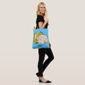 Abbildung des Kauliblumen-Cartoon Tasche (Am Model)