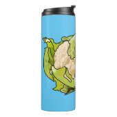 Abbildung des Kauliblumen-Cartoon Thermosbecher (Nach links gedreht)