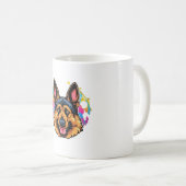 Abbildung des klassischen deutschen Hirten (2) Kaffeetasse (VorderseiteRechts)