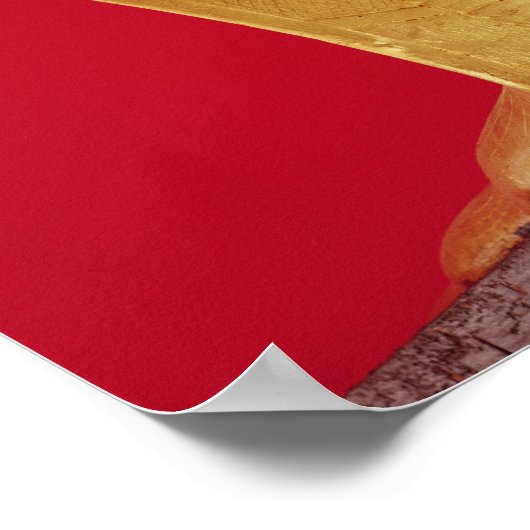 Abbildung des Kobras Netjer-Ankh Poster (Ecke)