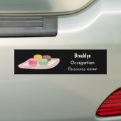 Abbildung des Macaron-Cartoon Autoaufkleber (Auf Auto)