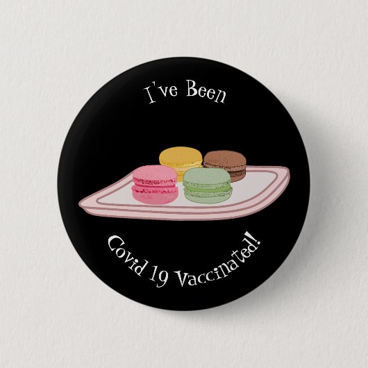Abbildung des Macaron-Cartoon Button (Vorderseite)