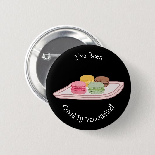 Abbildung des Macaron-Cartoon Button (Vorne & Hinten)