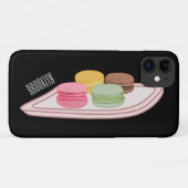 Abbildung des Macaron-Cartoon Case-Mate iPhone Hülle (Rückseite (Horizontal))