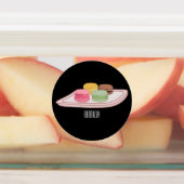 Abbildung des Macaron-Cartoon Etiketten (Befestigt)