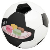 Abbildung des Macaron-Cartoon Fußball (Dreiviertel)