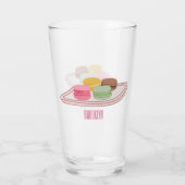 Abbildung des Macaron-Cartoon Glas (Rückseite)