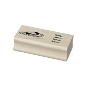 Abbildung des Macaron-Cartoon Gummistempel (Stempel)