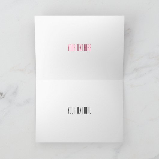 Abbildung des Macaron-Cartoon Karte (Innenseite)