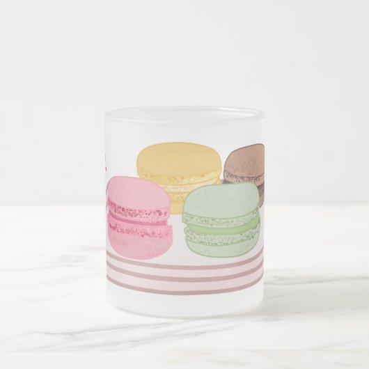 Abbildung des Macaron-Cartoon Mattglastasse (Mittel)
