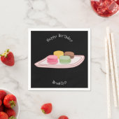 Abbildung des Macaron-Cartoon Serviette (Beispiel)
