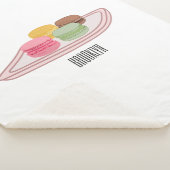 Abbildung des Macaron-Cartoon Sherpadecke (3/4)