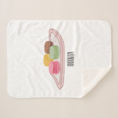Abbildung des Macaron-Cartoon Sherpadecke (Vorderseite (Horizontal))