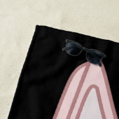 Abbildung des Macaron-Cartoon Strandtuch (Beispiel)