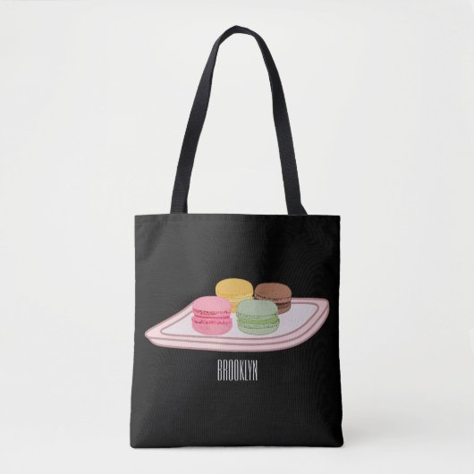 Abbildung des Macaron-Cartoon Tasche (Vorderseite)