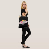 Abbildung des Macaron-Cartoon Tasche (Am Model)
