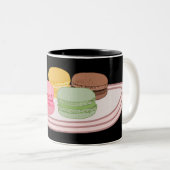 Abbildung des Macaron-Cartoon Zweifarbige Tasse (VorderseiteRechts)