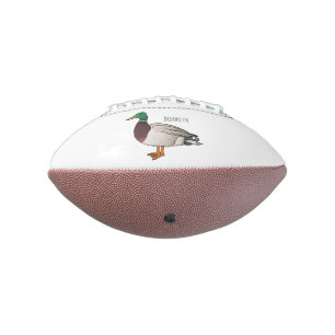 Abbildung des Mallard-Enten-Cartoon Football