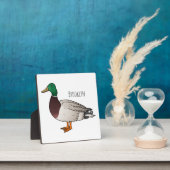 Abbildung des Mallard-Enten-Cartoon Fotoplatte (InSitu)