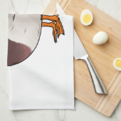 Abbildung des Mallard-Enten-Cartoon Geschirrtuch (Viertel Falte)