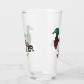 Abbildung des Mallard-Enten-Cartoon Glas (Links)