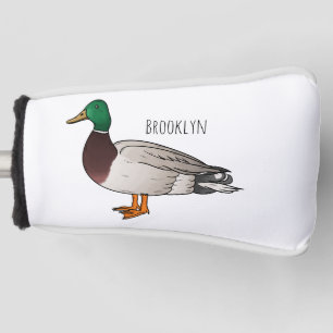 Abbildung des Mallard-Enten-Cartoon Golf Headcover